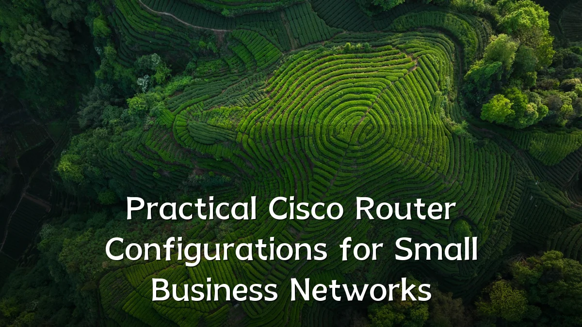 Practical Cisco Router Configurations for Small Business Networks