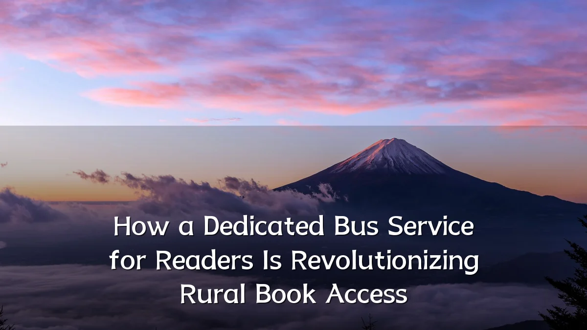 How a Dedicated Bus Service for Readers Is Revolutionizing Rural Book Access
