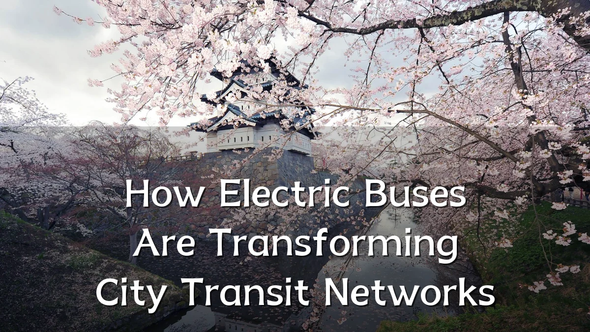 How Electric Buses Are Transforming City Transit Networks