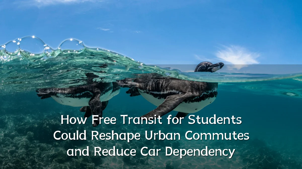 How Free Transit for Students Could Reshape Urban Commutes and Reduce Car Dependency
