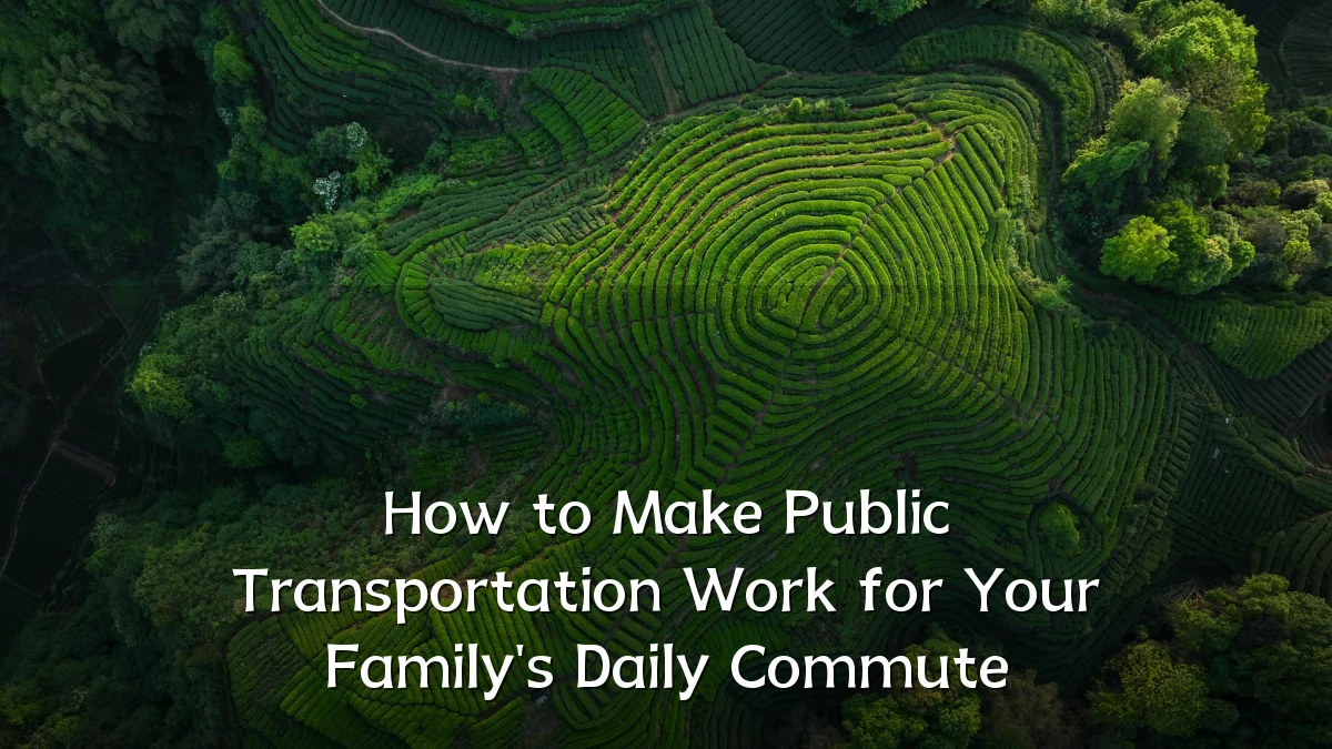 How to Make Public Transportation Work for Your Family's Daily Commute