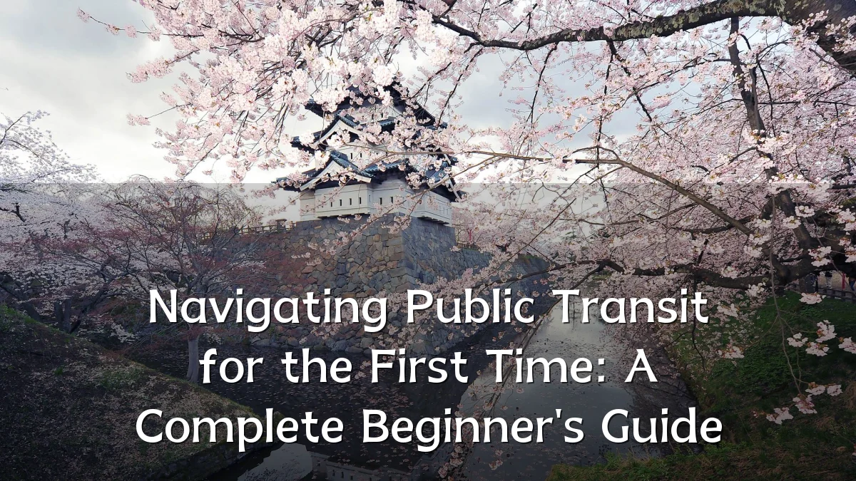 Navigating Public Transit for the First Time: A Complete Beginner's Guide