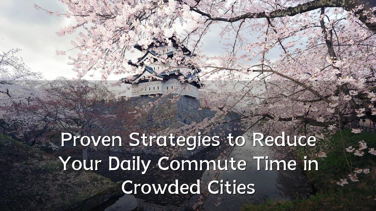 Proven Strategies to Reduce Your Daily Commute Time in Crowded Cities