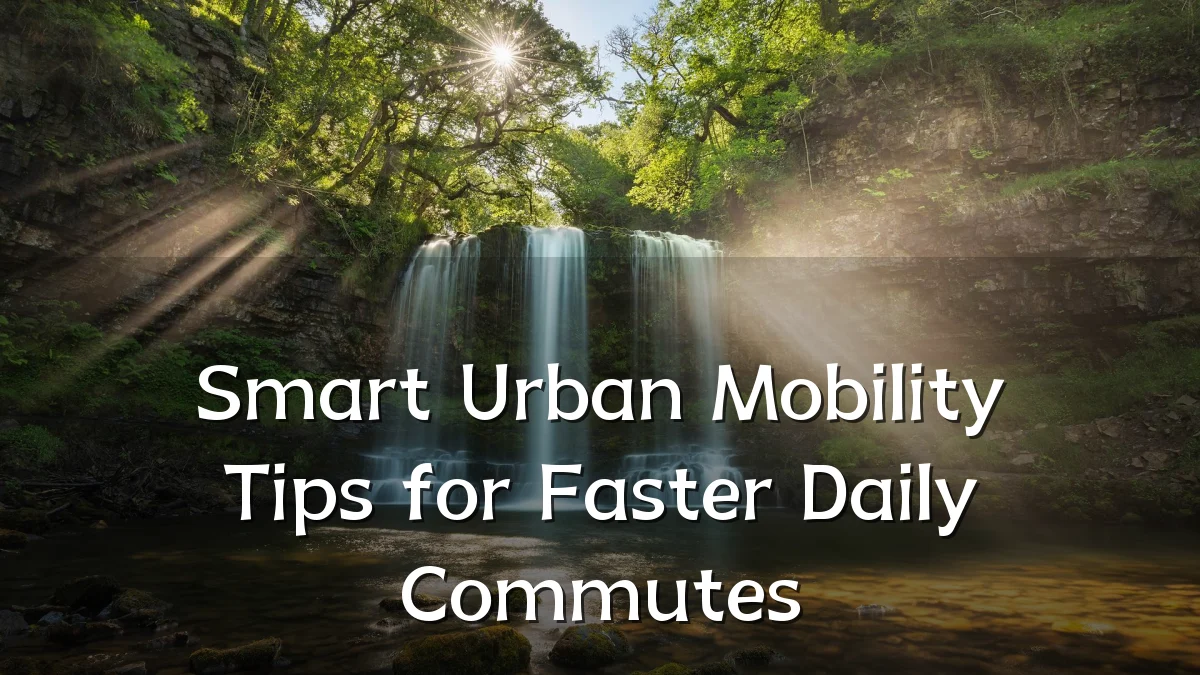 Smart Urban Mobility Tips for Faster Daily Commutes