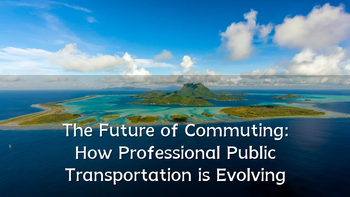 The Future of Commuting: How Professional Public Transportation is Evolving