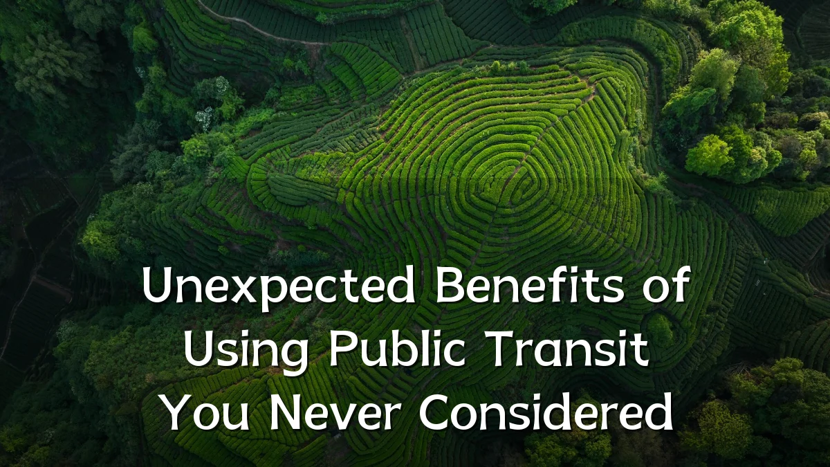 Unexpected Benefits of Using Public Transit You Never Considered
