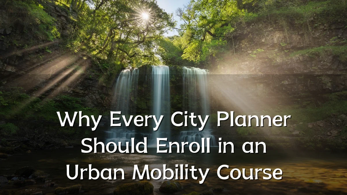 Why Every City Planner Should Enroll in an Urban Mobility Course