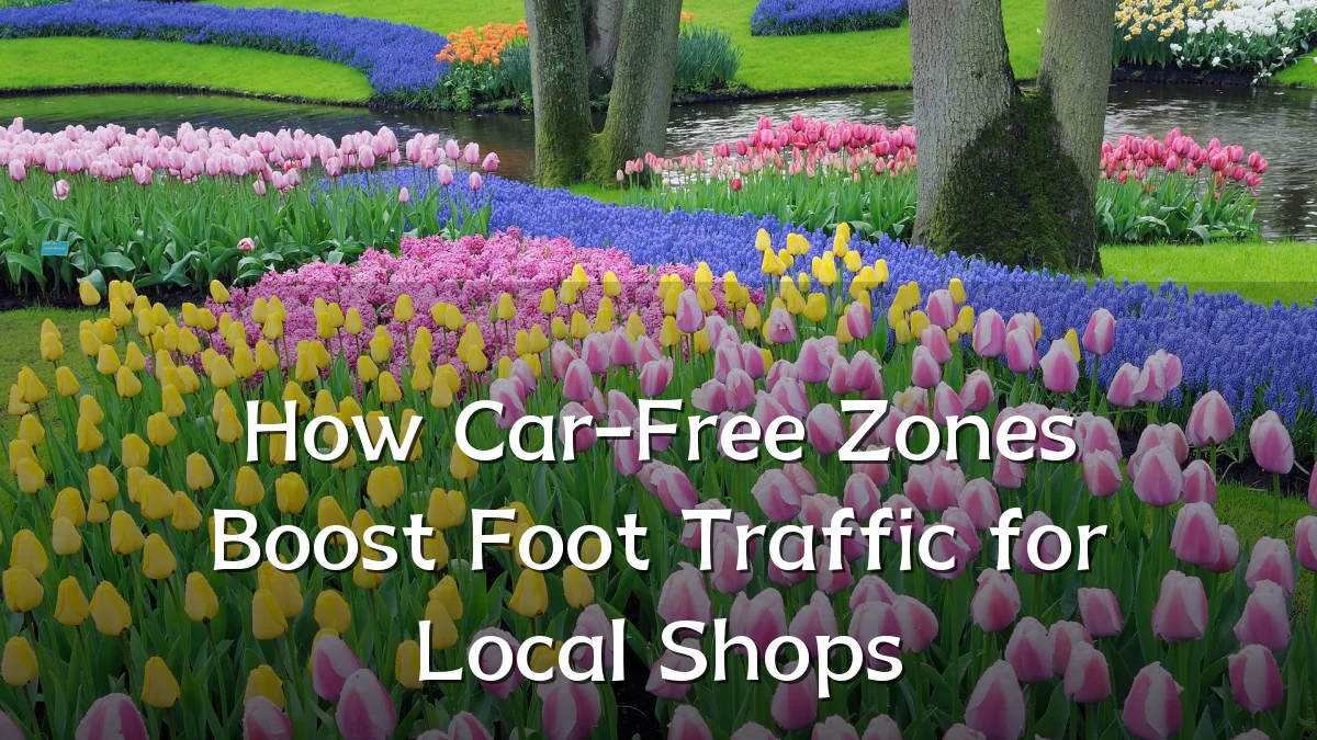 How Car-Free Zones Boost Foot Traffic for Local Shops