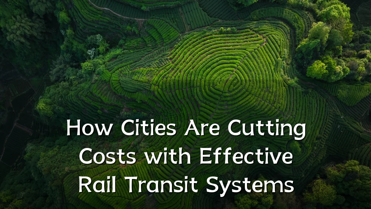 How Cities Are Cutting Costs with Effective Rail Transit Systems