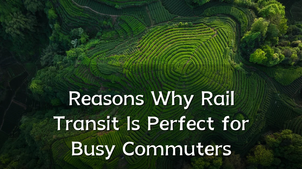 Reasons Why Rail Transit Is Perfect for Busy Commuters