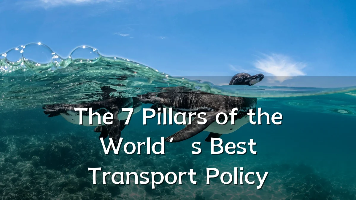 The 7 Pillars of the World’s Best Transport Policy