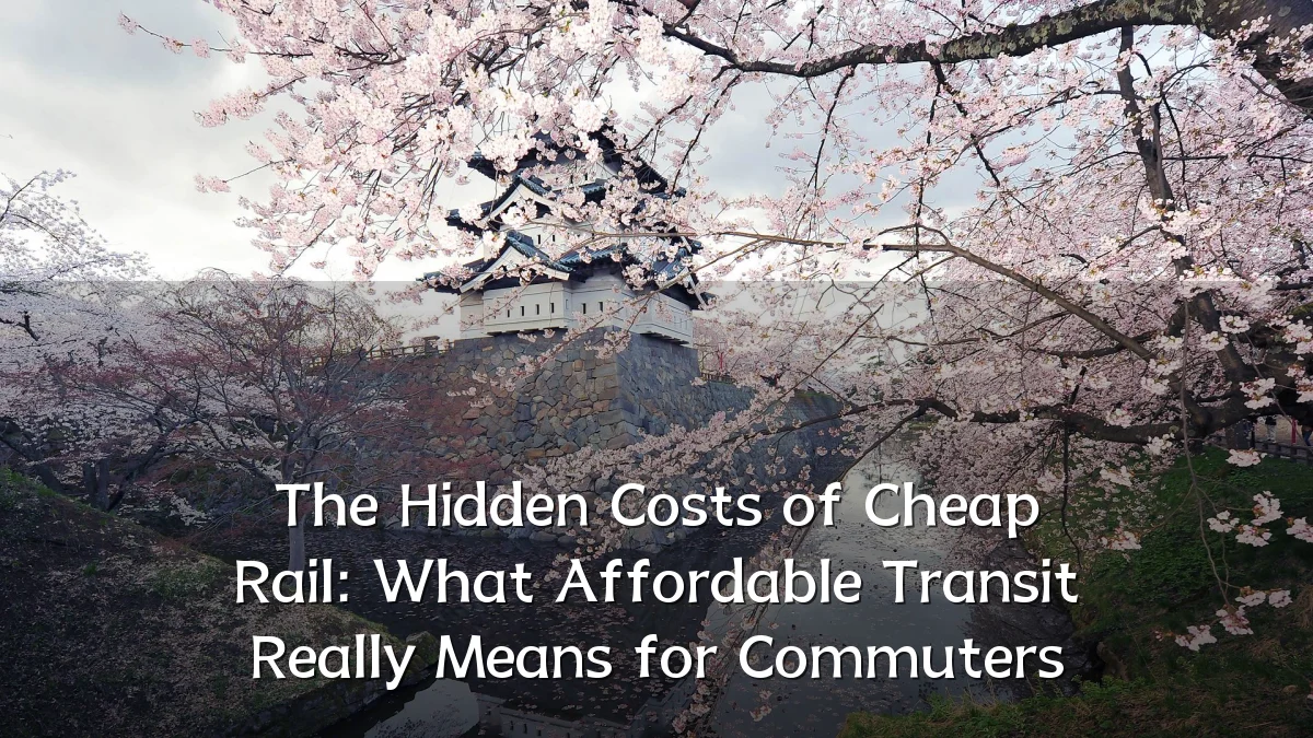 The Hidden Costs of Cheap Rail: What Affordable Transit Really Means for Commuters